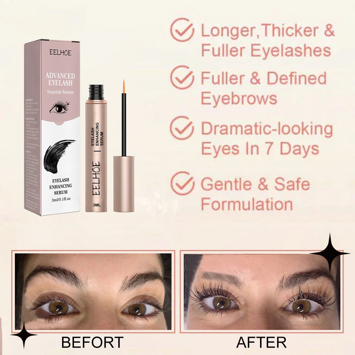 Women’s Eyelash Hydration | Zevante