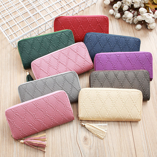 Fashionable Women’s Purse with Large Capacity and Tassels